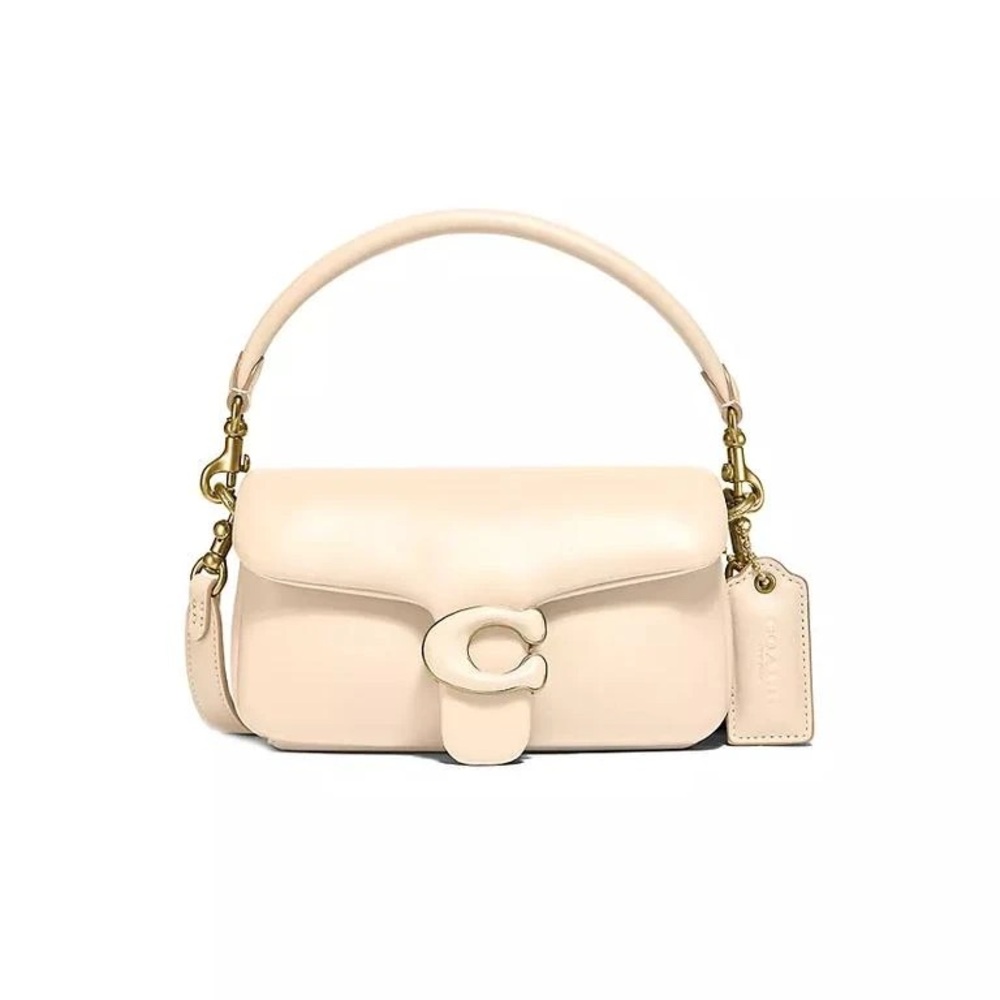 Coach Cream Pillow Tabby Handbag